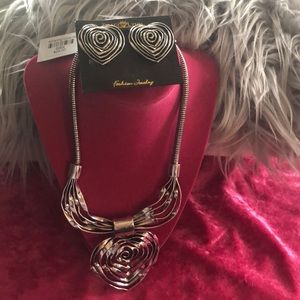 Traci Lynn Amazing Love Necklace Set